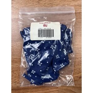 Longaberger Fabric Liner for Small Peg Basket in Heritage Blue 214233 NEW